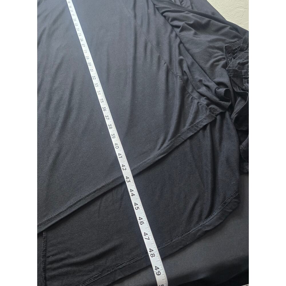 Christ Centered Black Blinged Maxi Dress Sz O/S 
One Size Fits Most - Picture 5 of 7